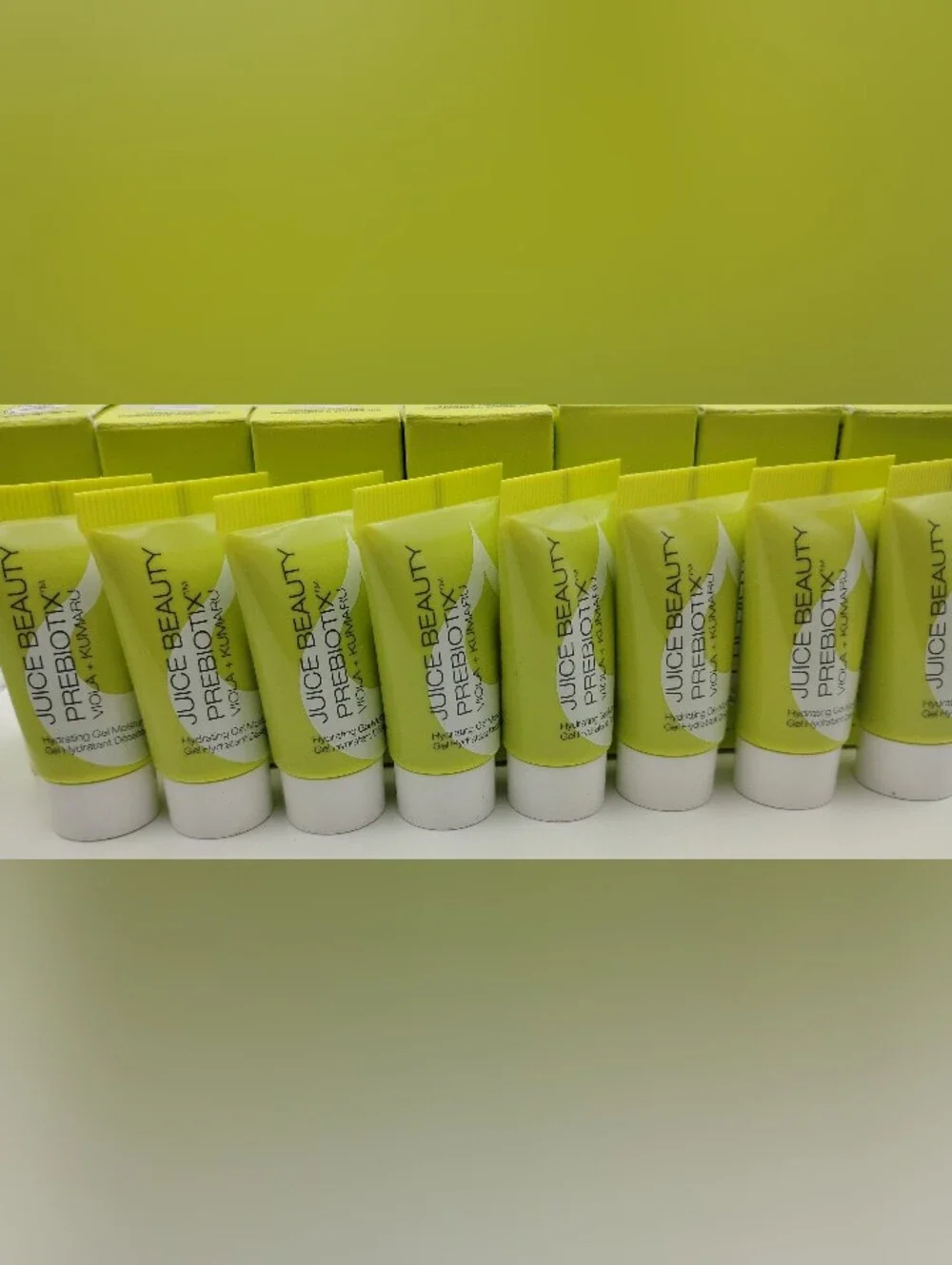X8 Juice Beauty Prebiotix Viola + Kumaru Hydrating Gel 7.8ML Each